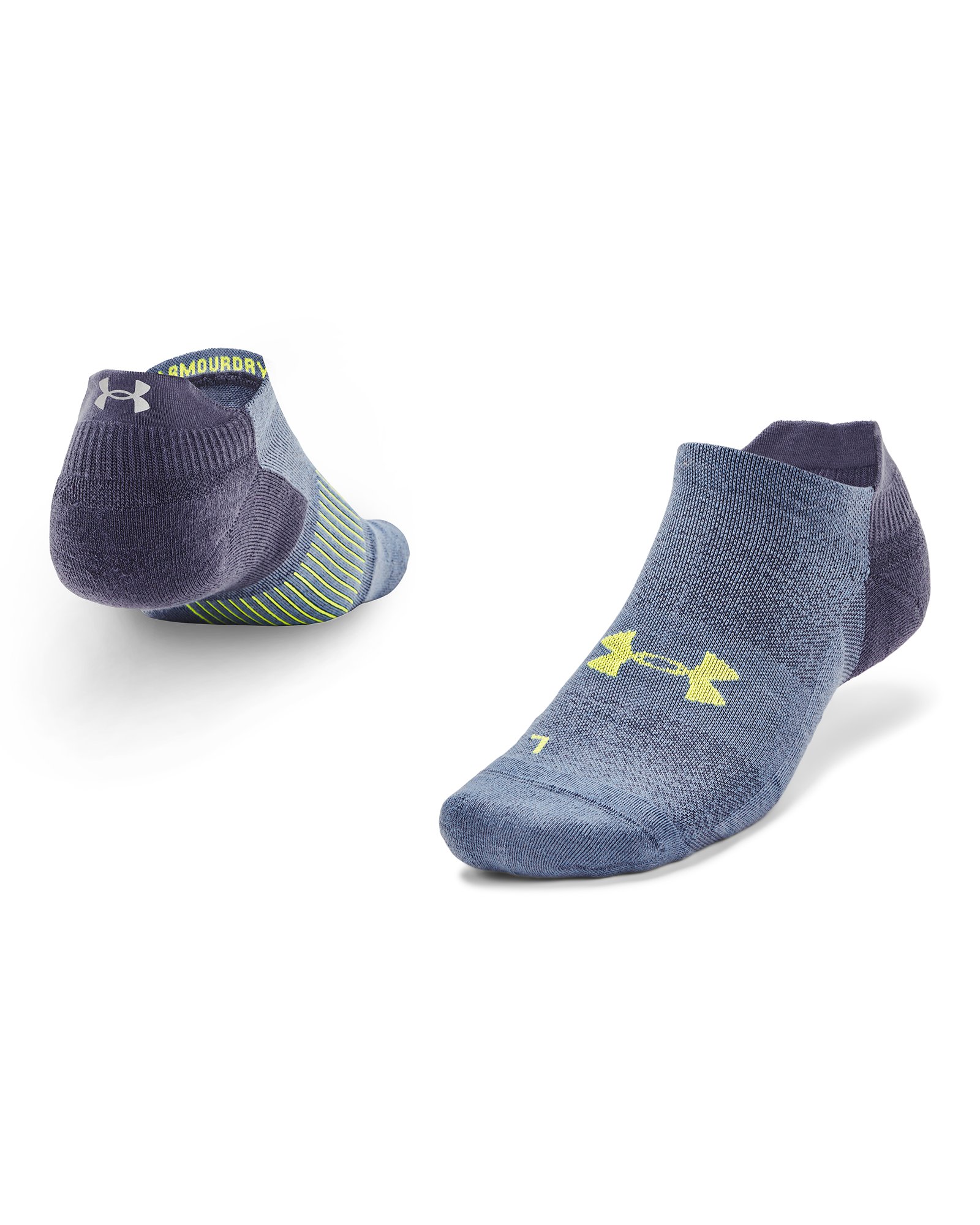 UA ArmourDry Run Unisex No Show Socks 10