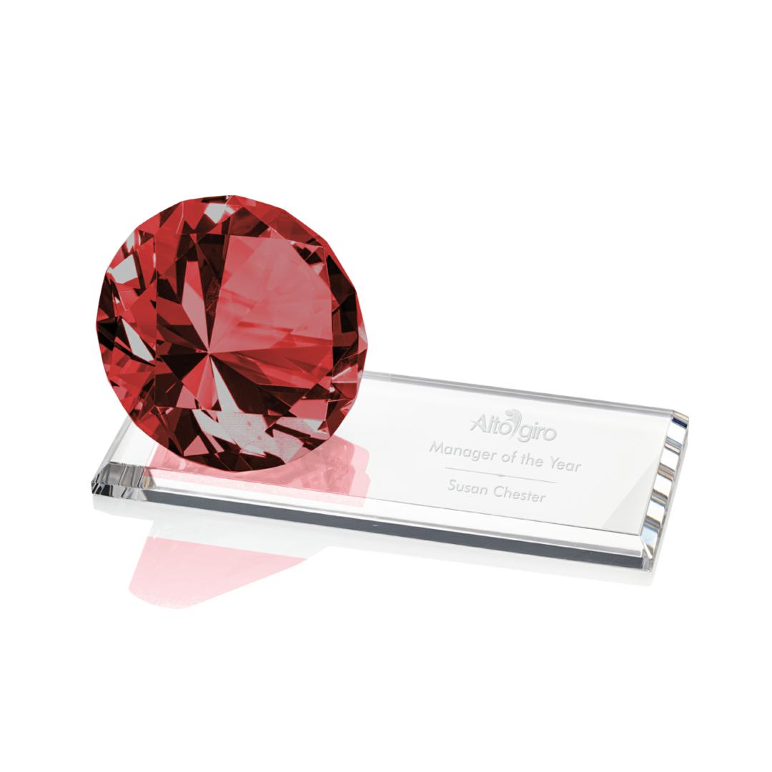 Gemstone Award on Starfire - Ruby 2