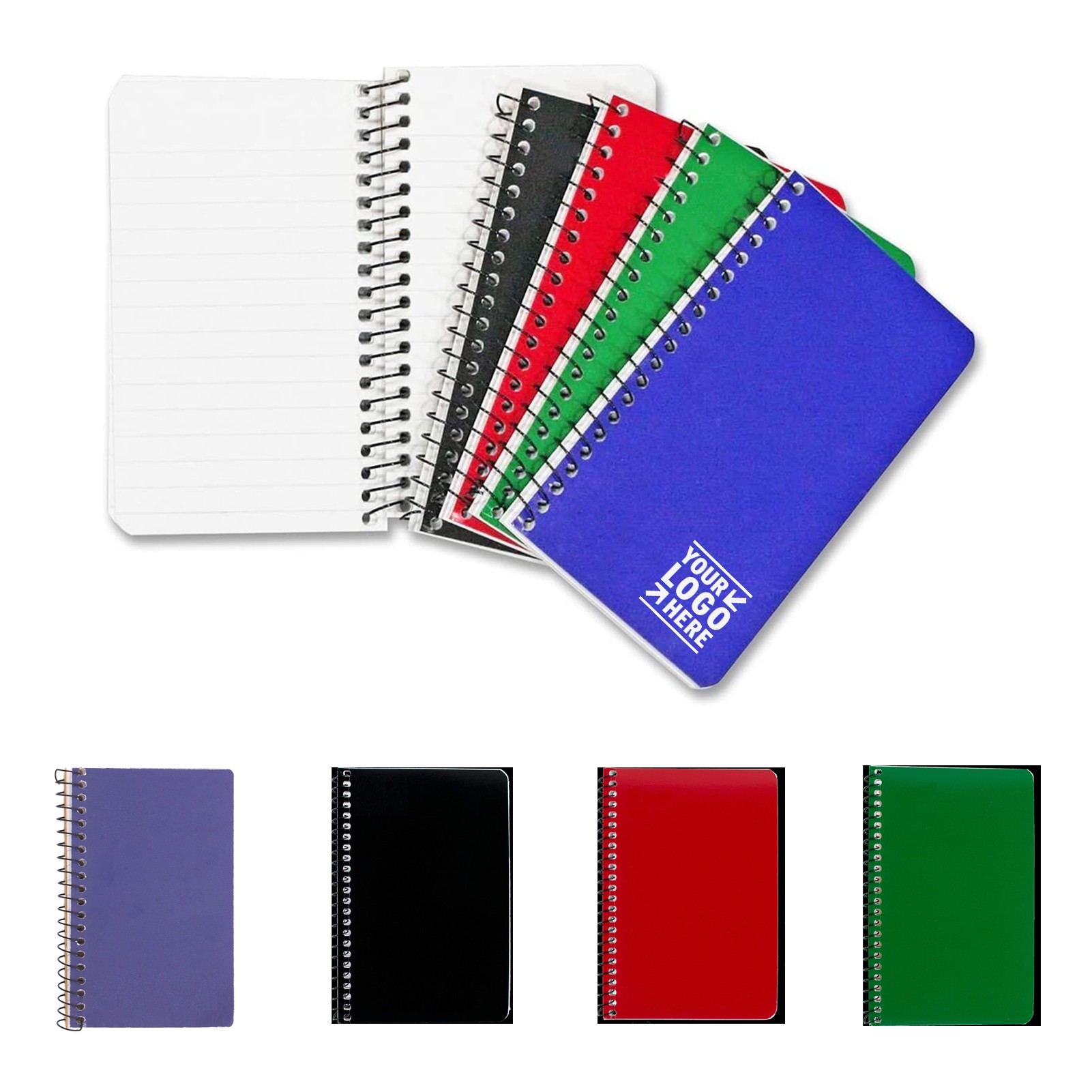6" x 4" 50 Sheets Lined College Ruled Paper Pocket Notebook 2