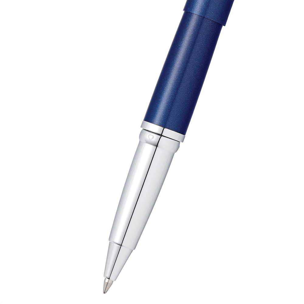 Cross ATX® Translucent Blue Lacquer Rollerball Pen 8