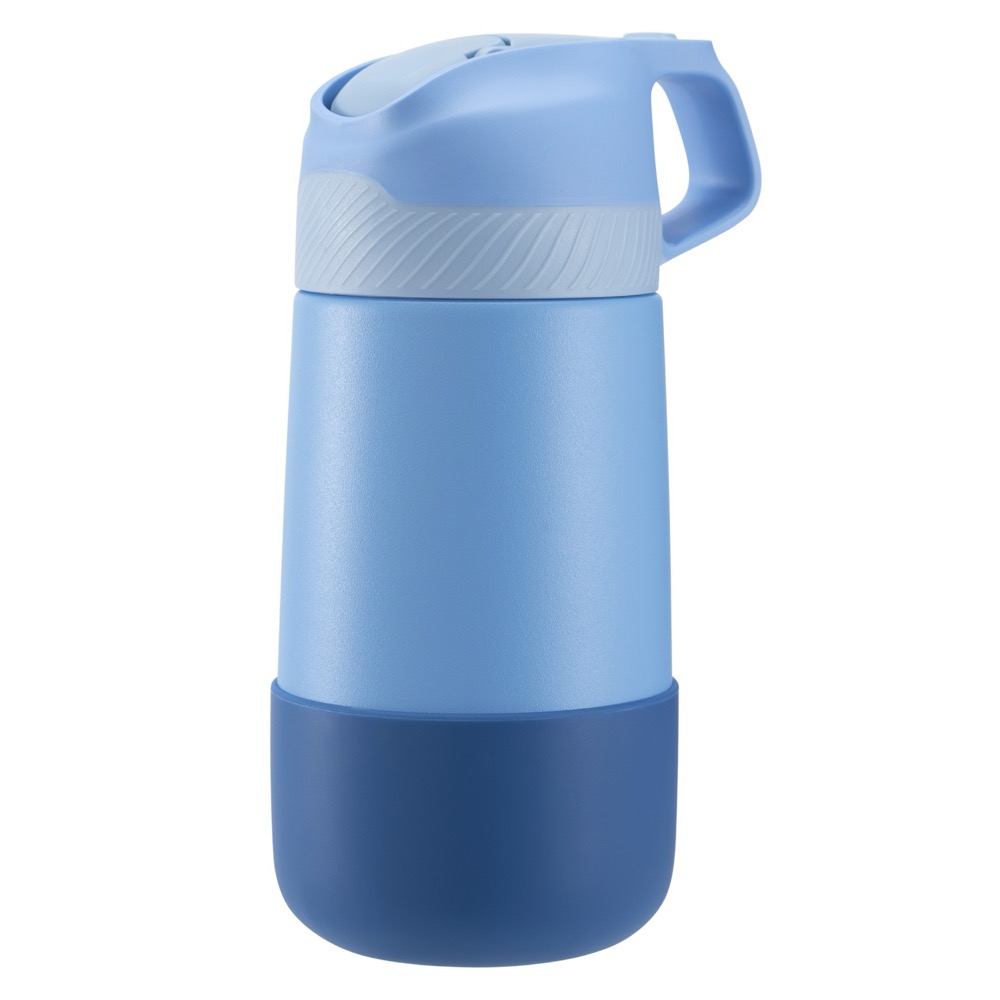 12 Oz 316 Ss Double Wall Water Bottle With Pop-Up Straw Lid For Kids 27