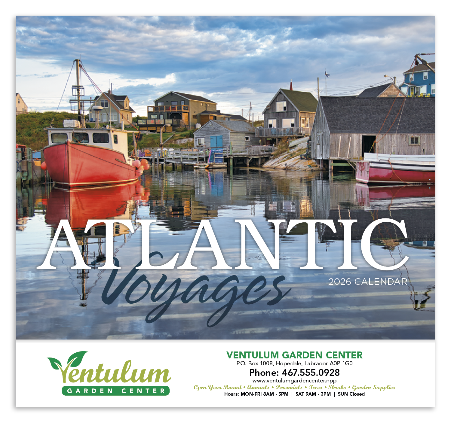 Good Value™ Atlantic Voyages - Stapled Calendar 53