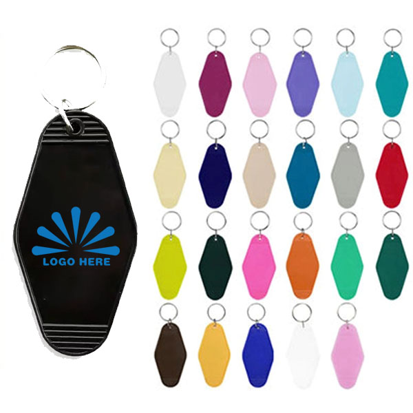 Vintage Key Tag Motel Keychain 2