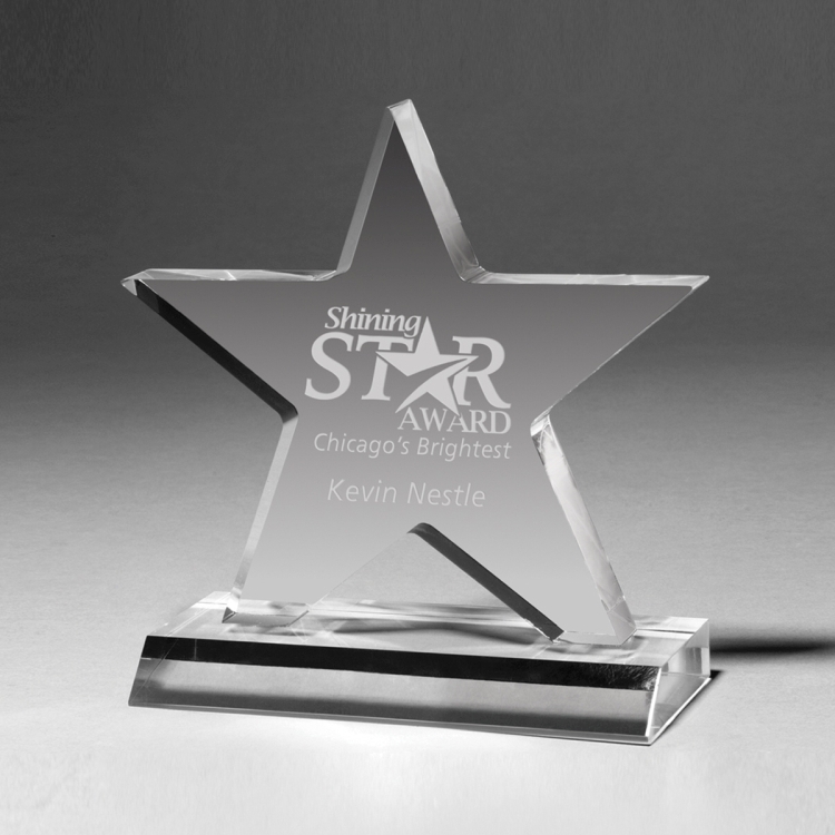Large Star Award - Screen Printed 3