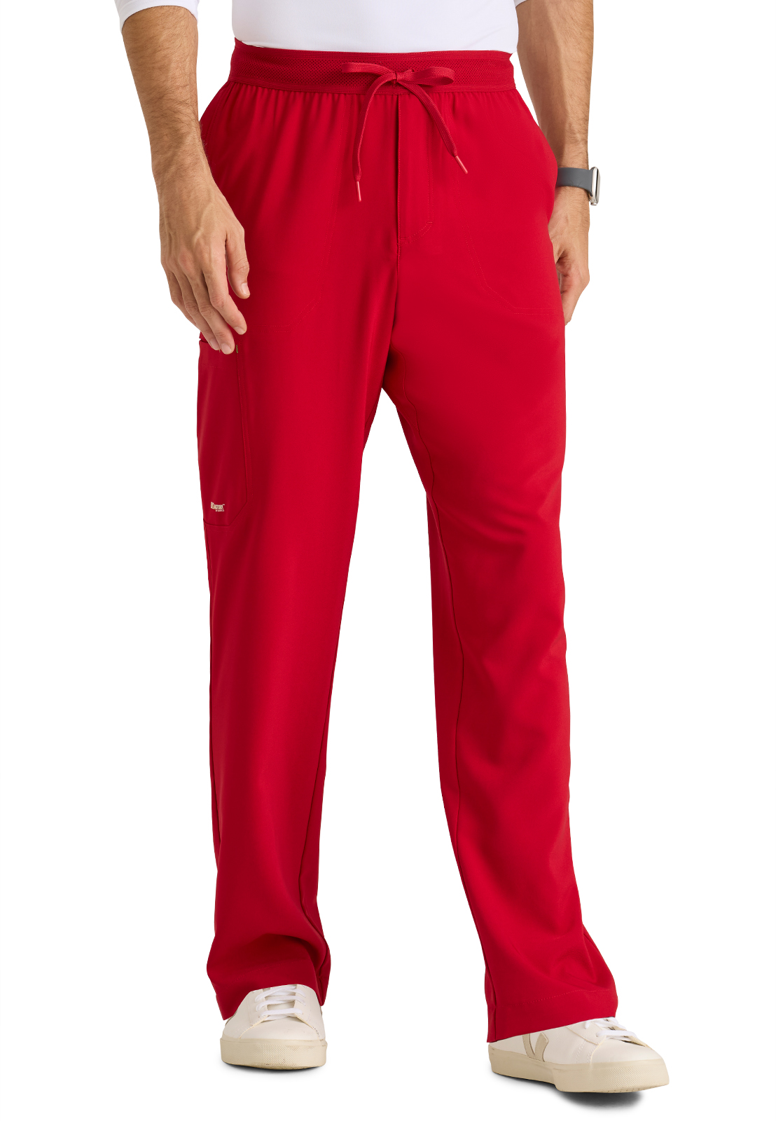 Grey's Anatomy Evolve Stretch - Men's Five-Pocket Slim Leg Highland Scrub Pant 1