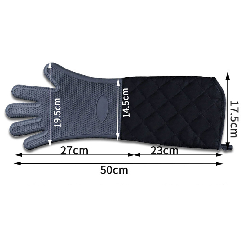 Silicone Oven Mitt Heat Resistant Glove 2
