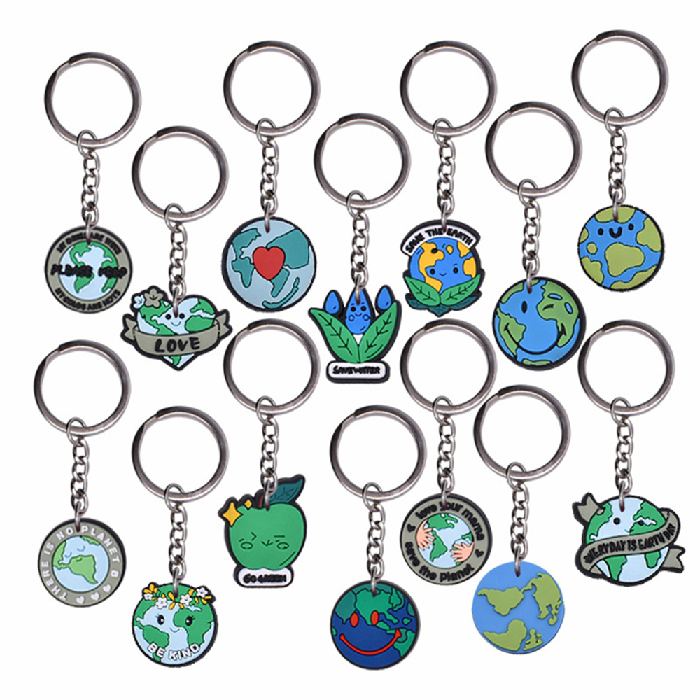 3.3" Soft PVC Customizable Shape Double-sided Keychain 5