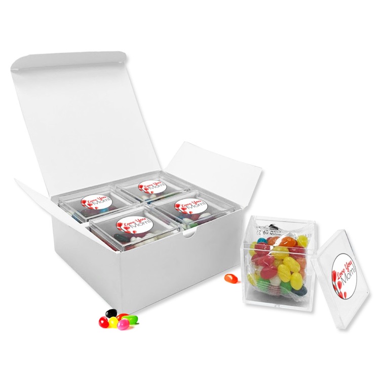 Jelly Bean 4 Cubes In Gift Pack 5