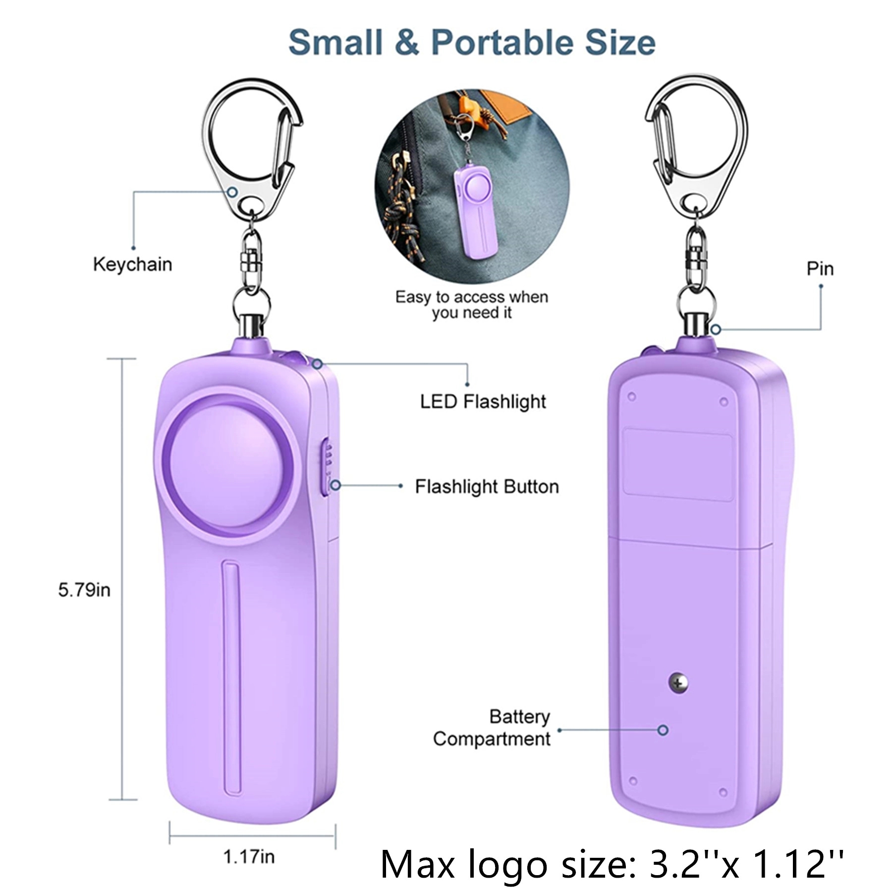 Personal Alarm Keychain 5