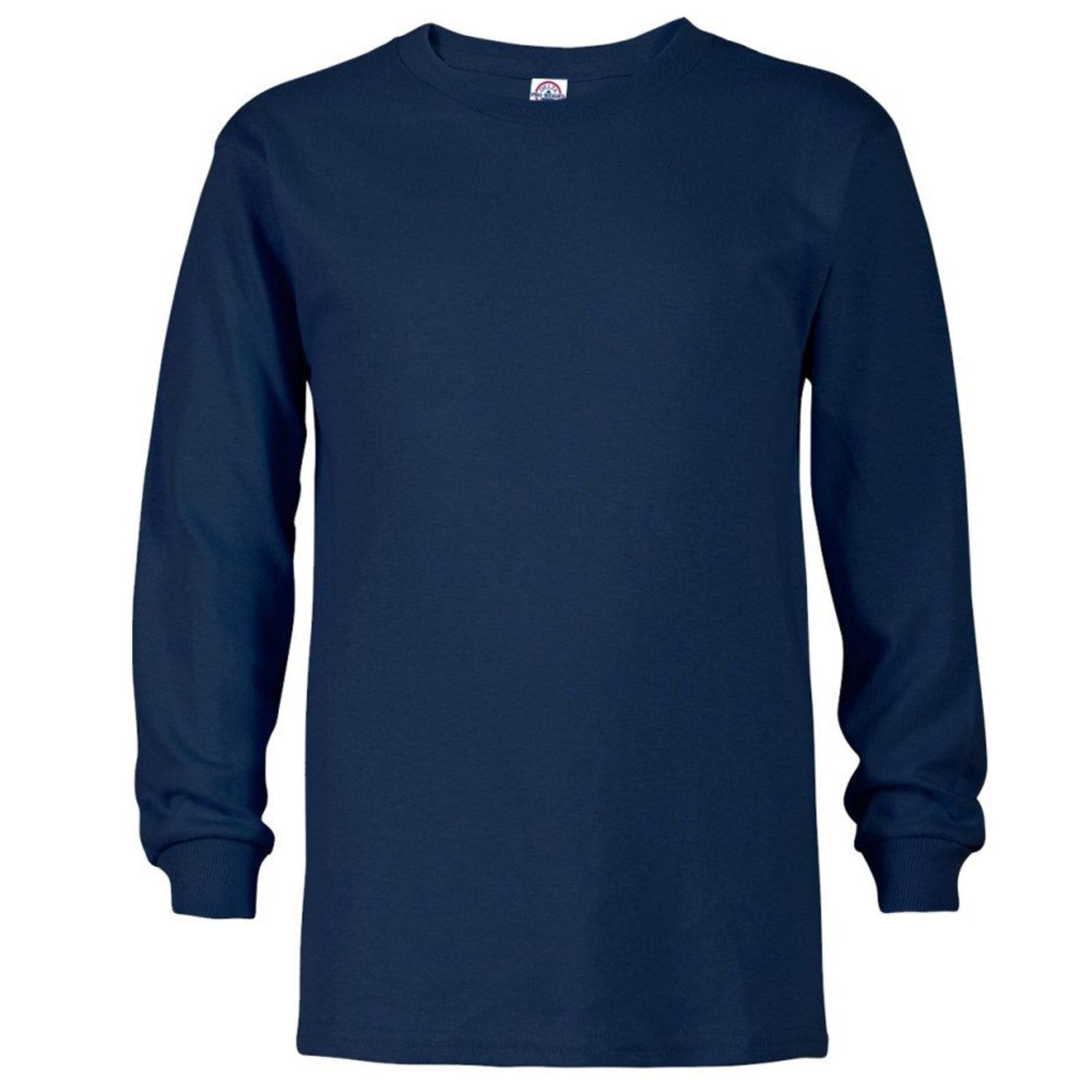 Delta 5.2 oz 100% Preshrunk Cotton Youth Pro Weight Long Sleeve T-Shirt 4