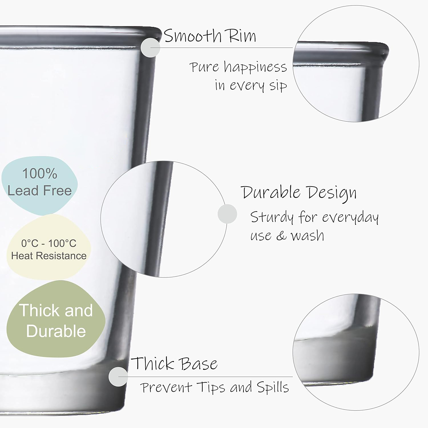 Reservoir-VIII Triple Shot Glass - 4.5 Oz 6