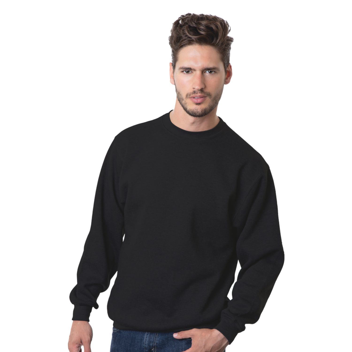 Made In USA 100% Pre-Shrunk Unisex crewneck Fleece