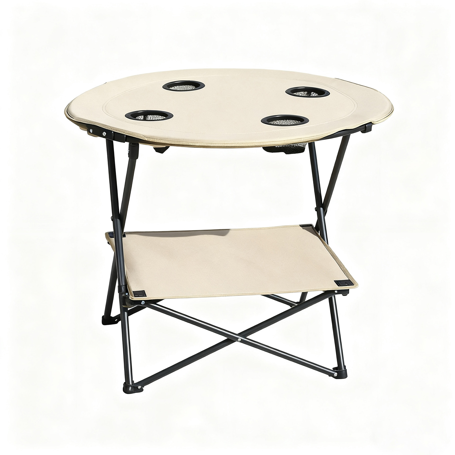 Camping 4 Cup Holder Folding Table 8