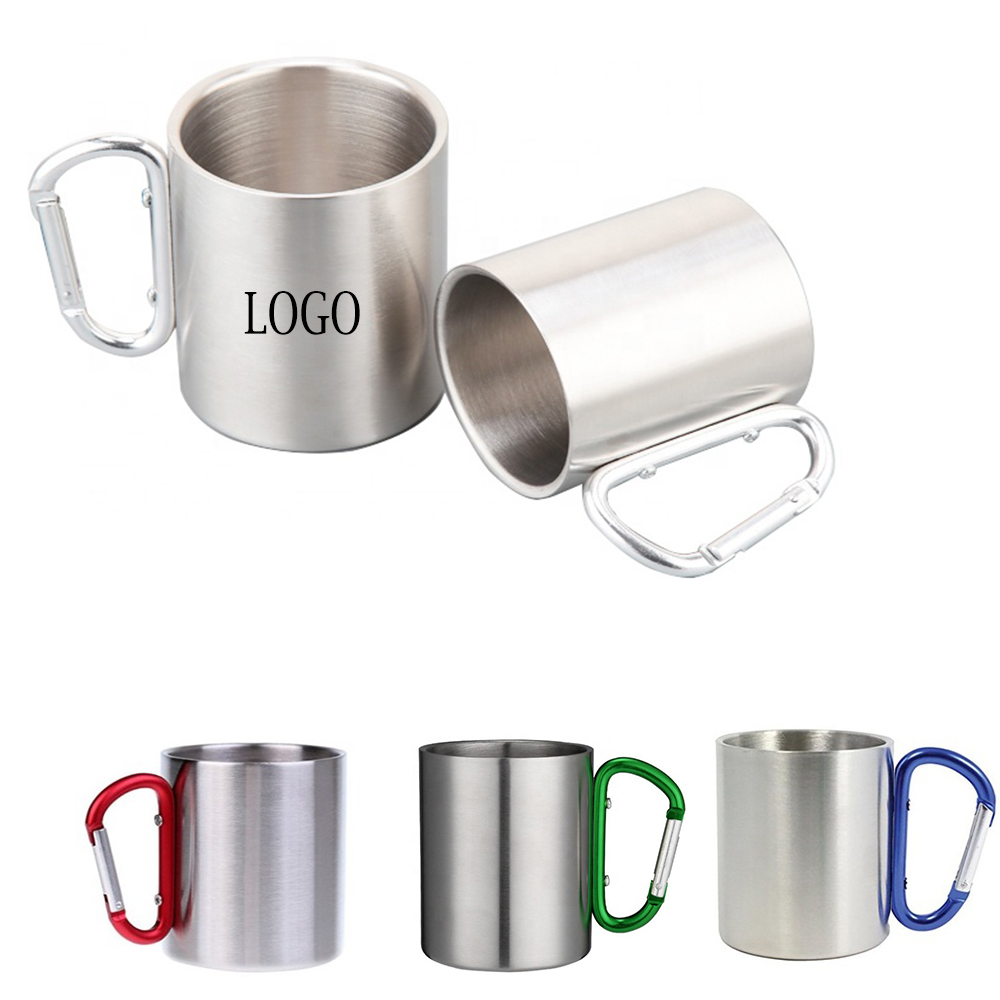 Stainless Steel Carabiner Cup 2