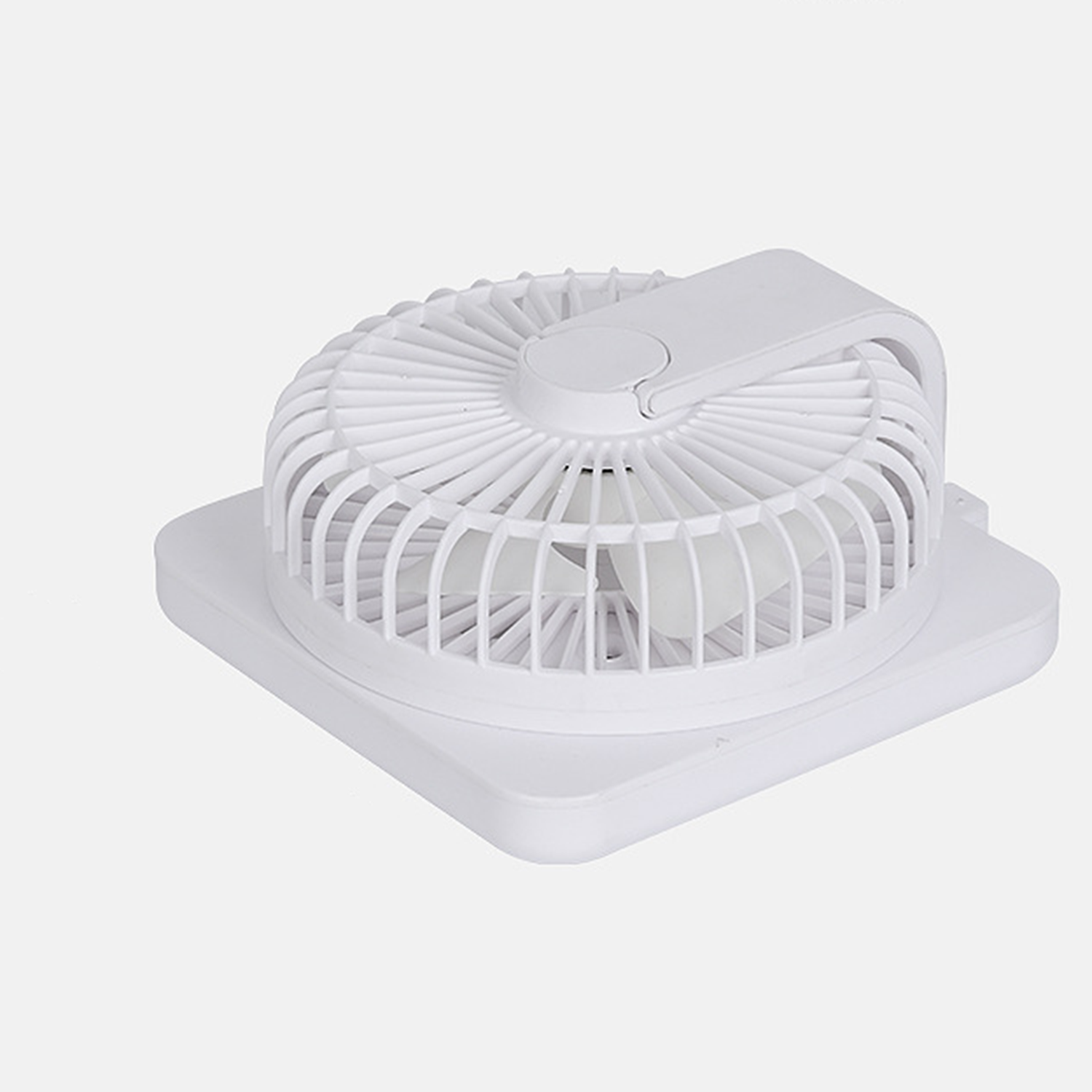 Desktop Portable Rechargeable Fan W/ Wireless Charger 6