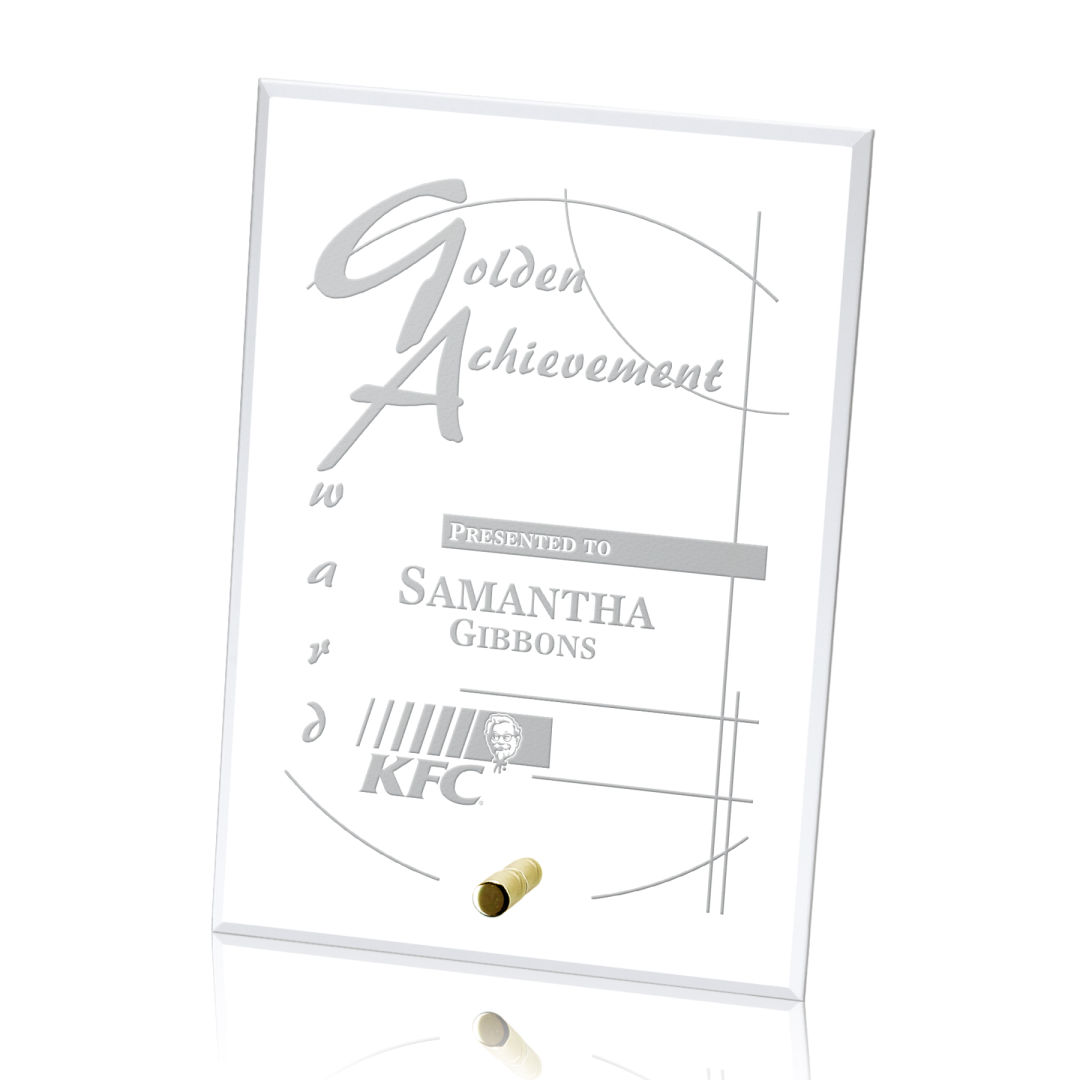 Cantebury Vertical Rectangle Award 7