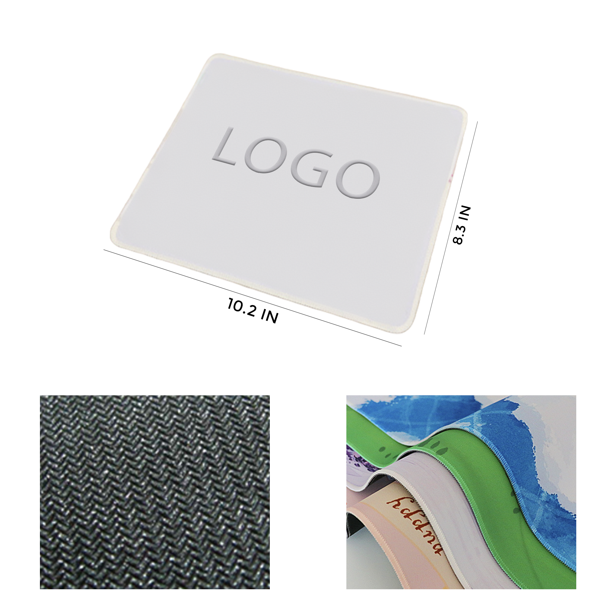 MOQ 50 Pcs Comfortable Soft Surface Mouse Pad 2