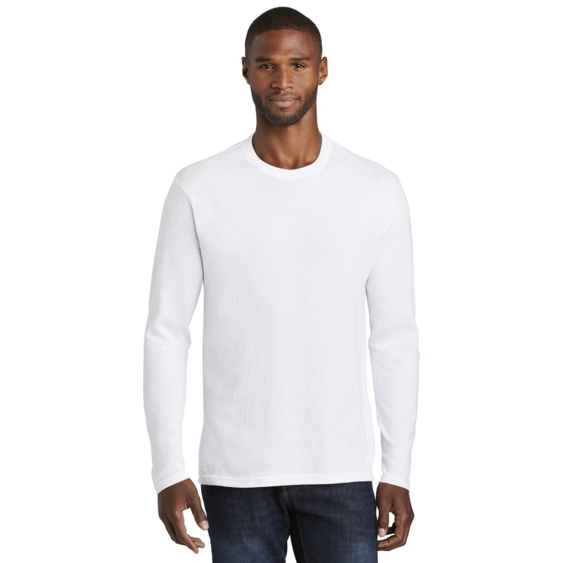 Port & Company Long Sleeve Fan Favorite Blend Tee. 2