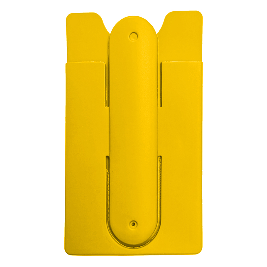 Silicone Phone Wallet with Adhesive Back and Foldable 8
