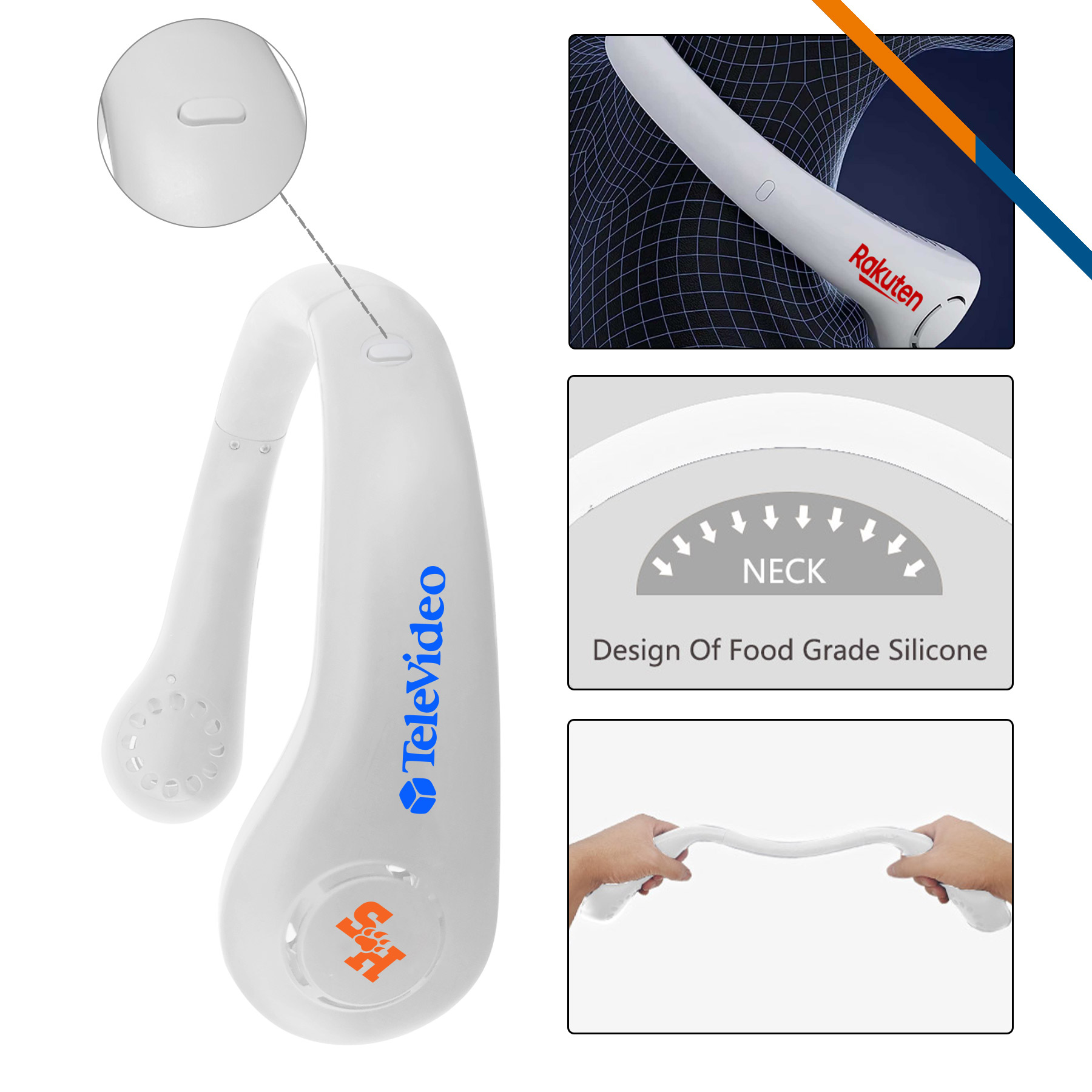 Tysa Flexible Bladeless Neck Fan 2