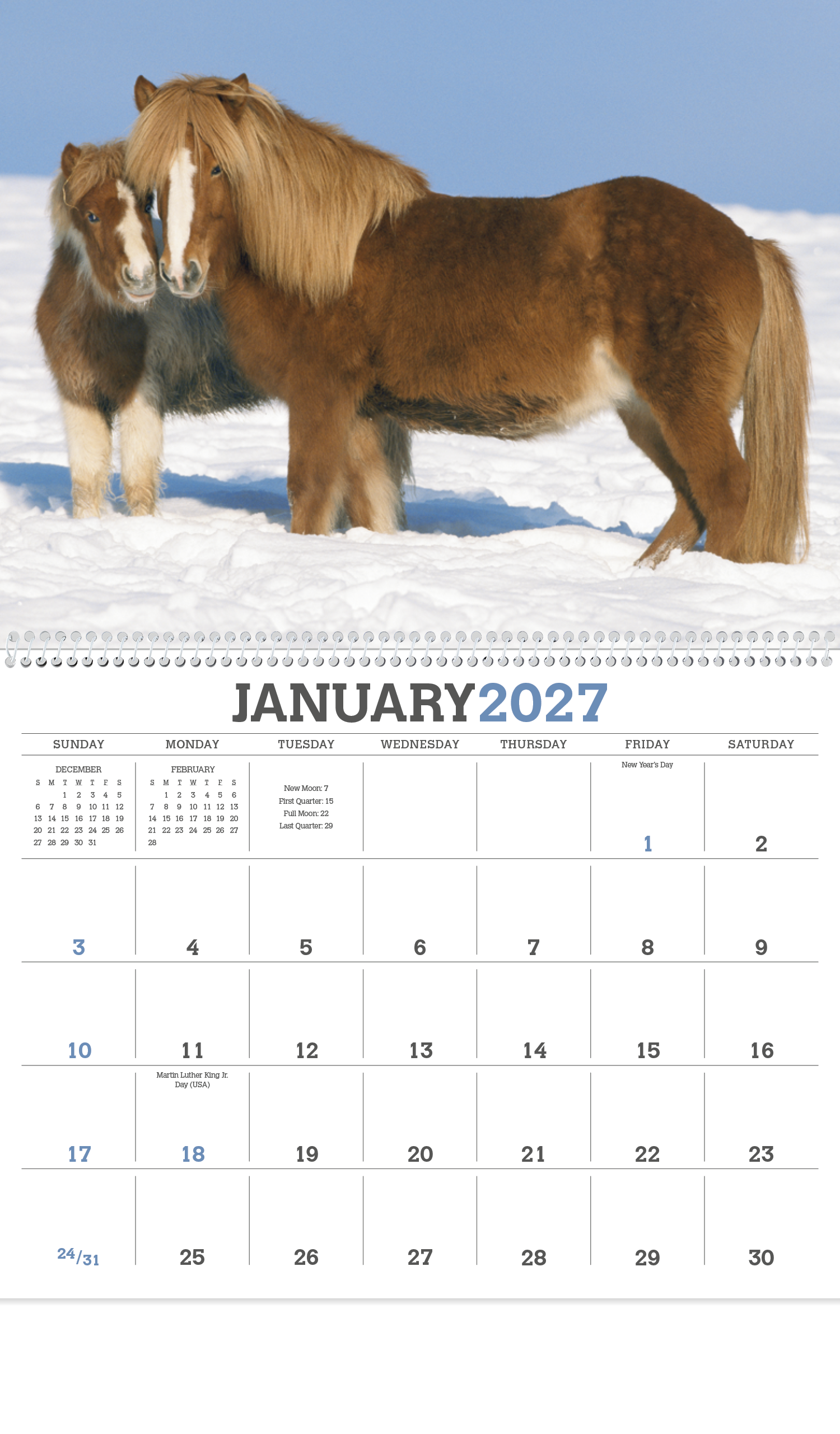 Triumph® Calendars Horses Calendar 41