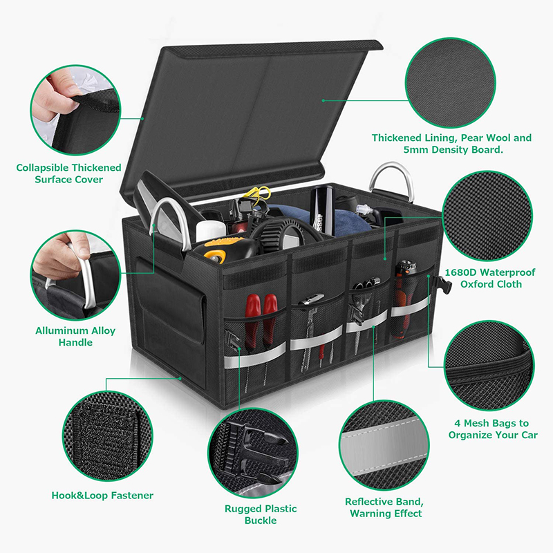 Deluxe Car Trunk Organizer 4