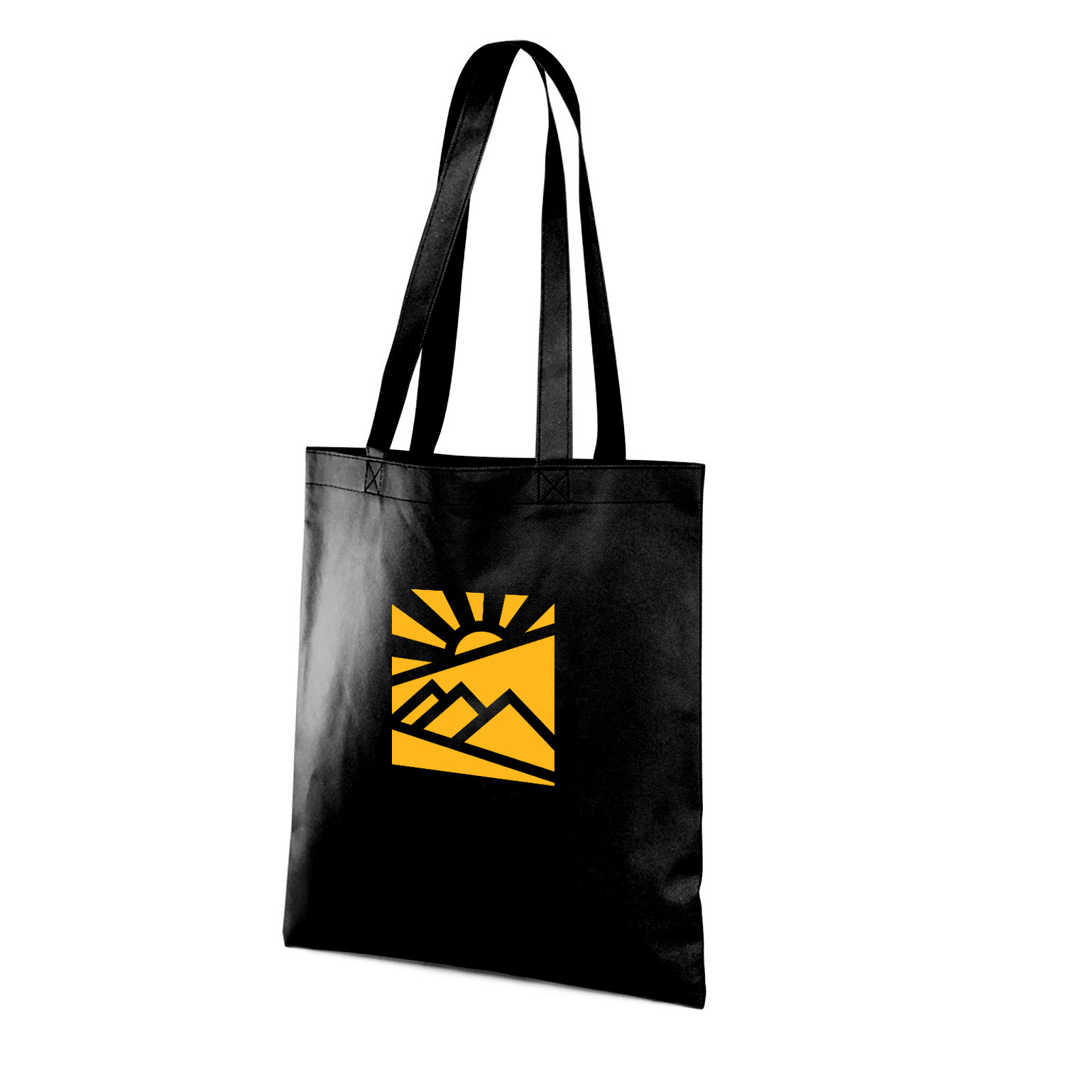 Speedy Shopper Non-Woven Reusable Tote Bags (2 Color Imprint) 6