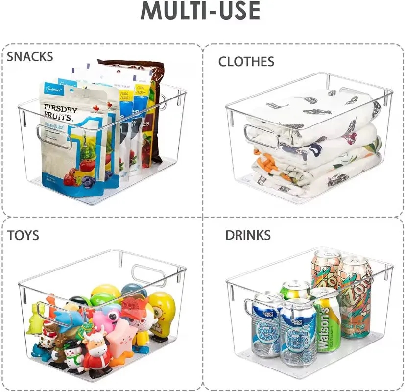 Clear Plastic Storage Container 2