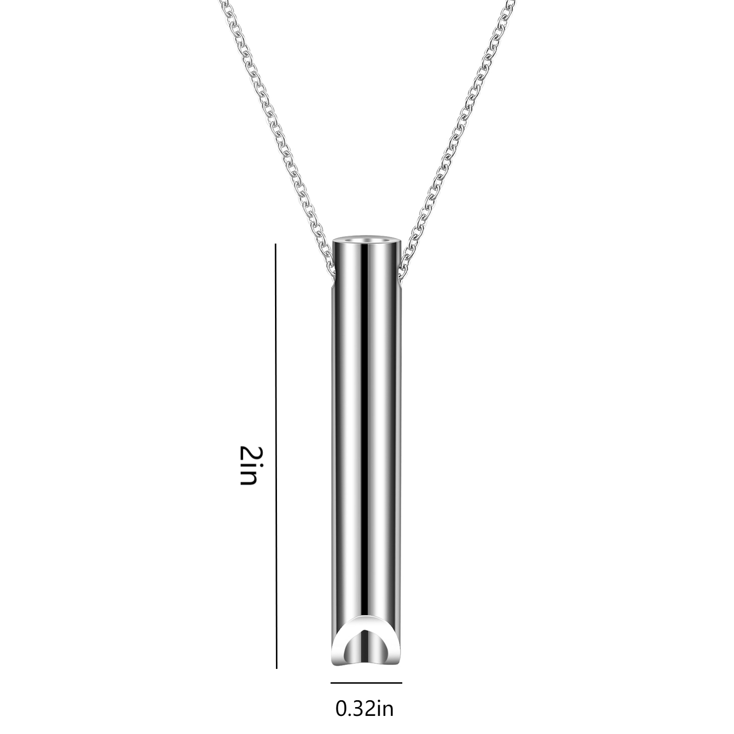 Anxiety Whistle Necklace 2