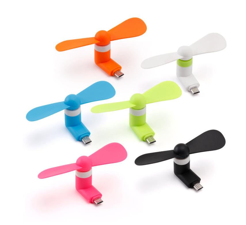 Portable 2 in 1 USB Mini Phone Fan 2