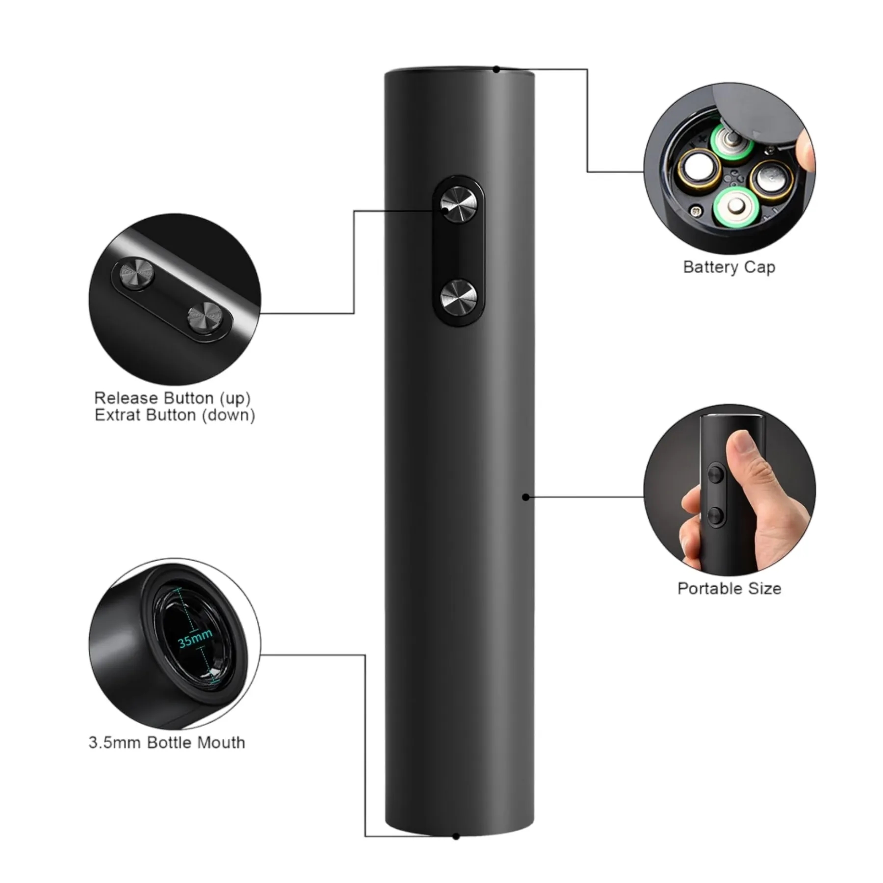 Automatic Electric Wine Opener 4