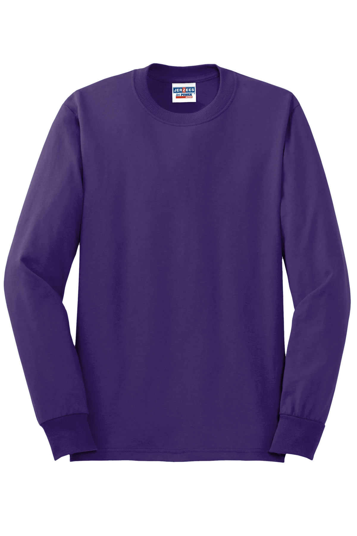 Jerzees - Dri-Power 50/50 Cotton/Poly Long Sleeve T-Shirt. 29LS 109