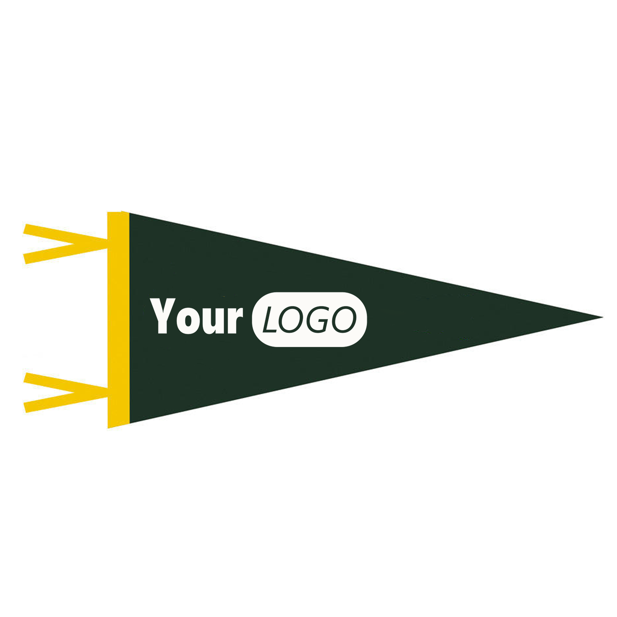 Sports Bar Decor Triangle Flag 2