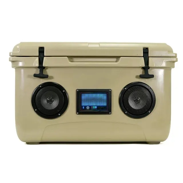 37 Quart Hard Cooler Box with Built-In Bluetooth Speakers 13
