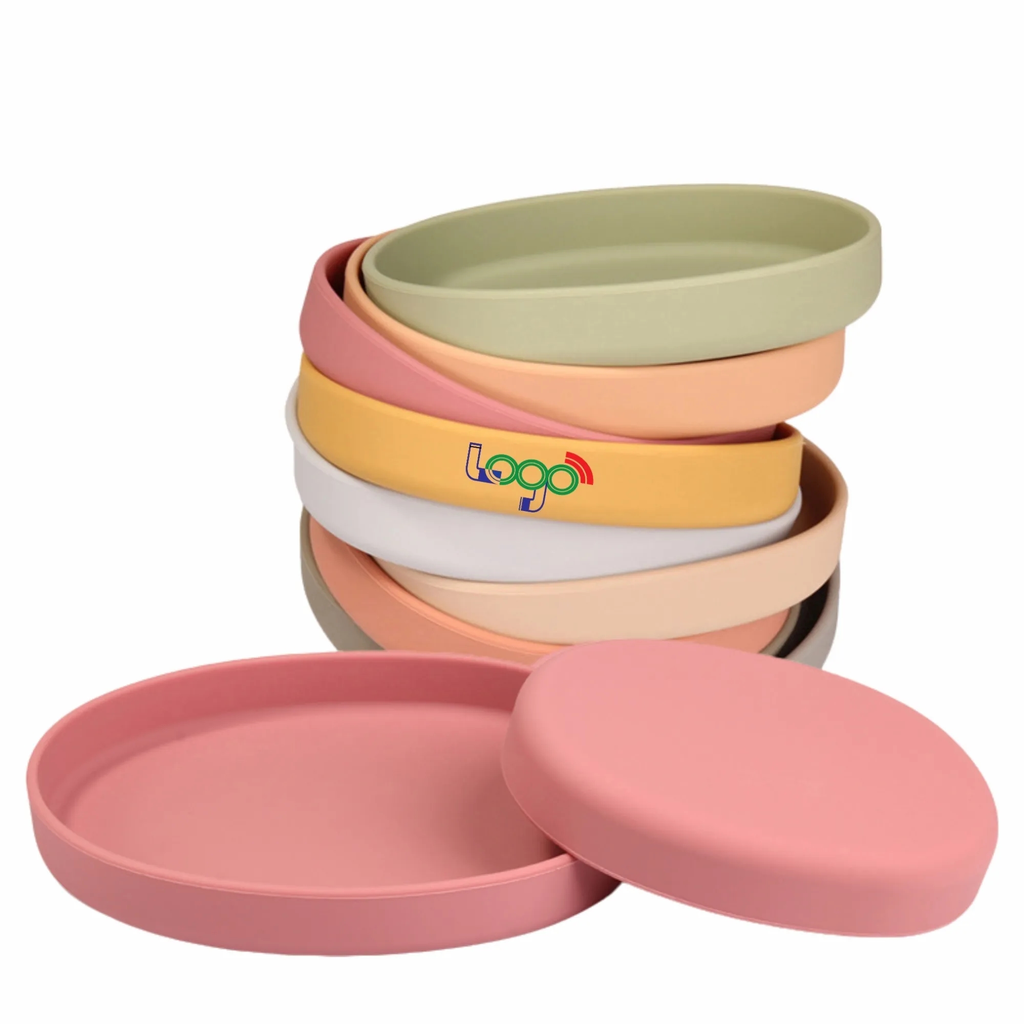 Baby-Friendly Silicone Sectioned Plate