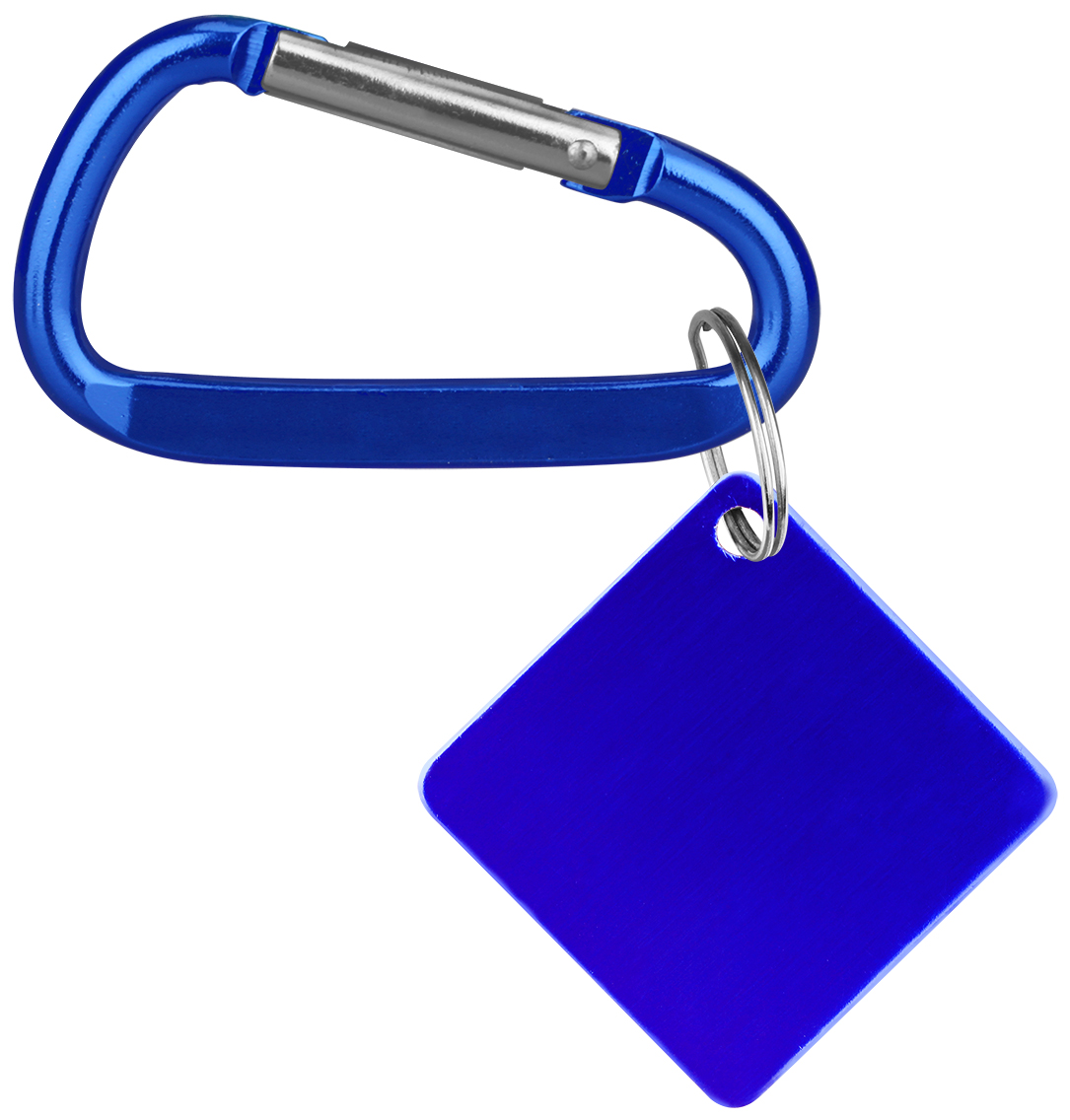 Aluminum Key Holder & Dog Tag with Carabiner 2