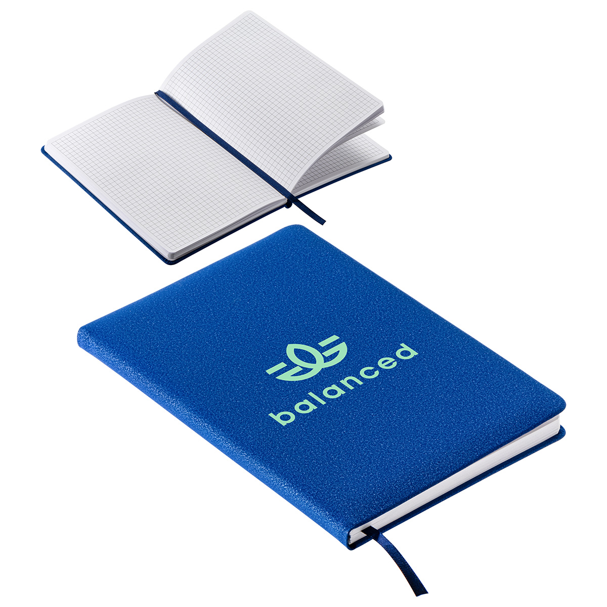 Draftsman Padded Hardcover Journal with Grid-Lined Paper 36