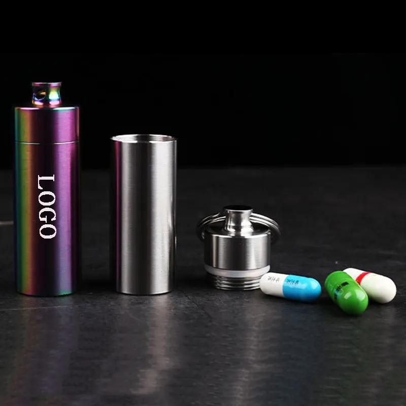 Stainless Steel Pill Box 1