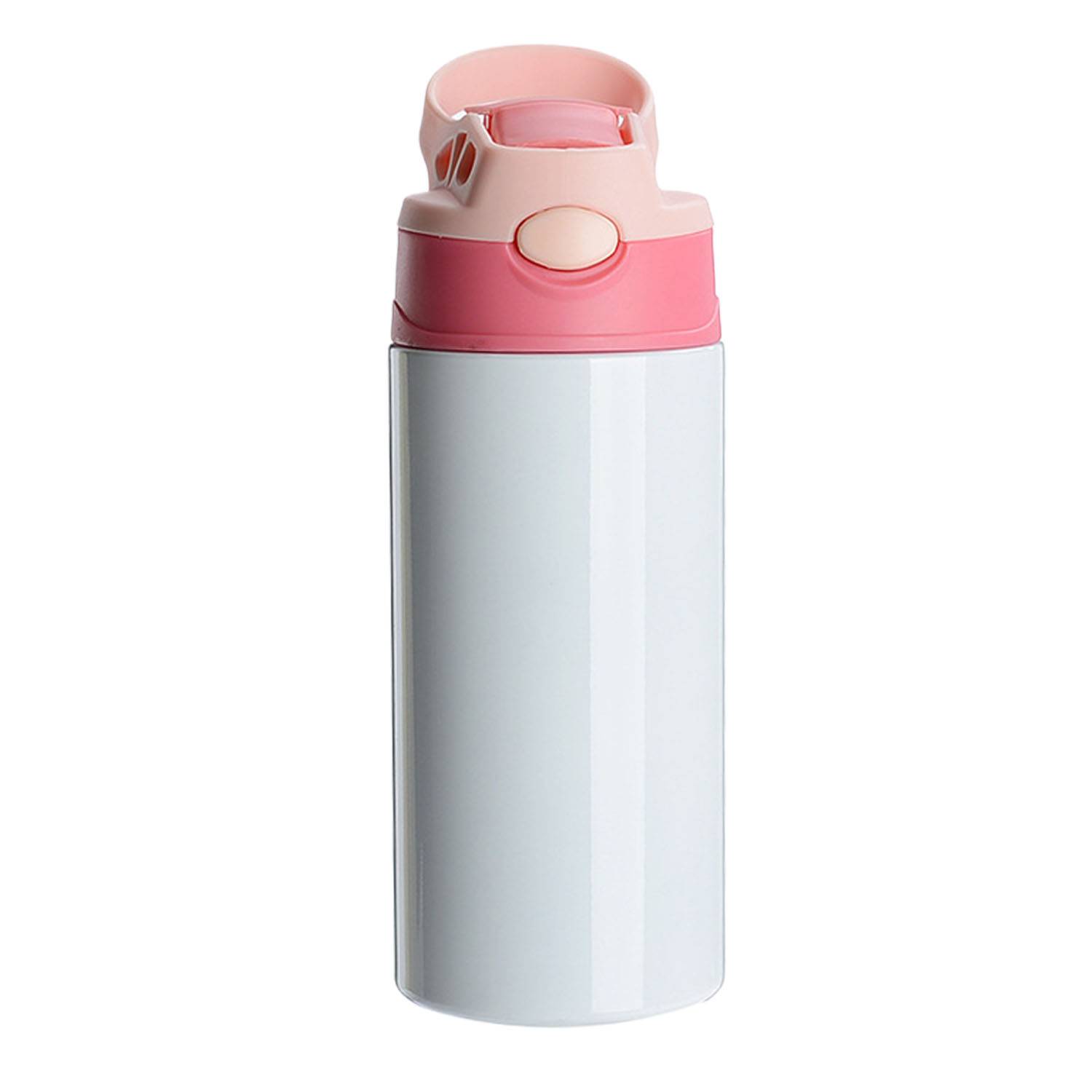 12oz Insulated Stainless Steel Bottle Straw Lid Handle 5
