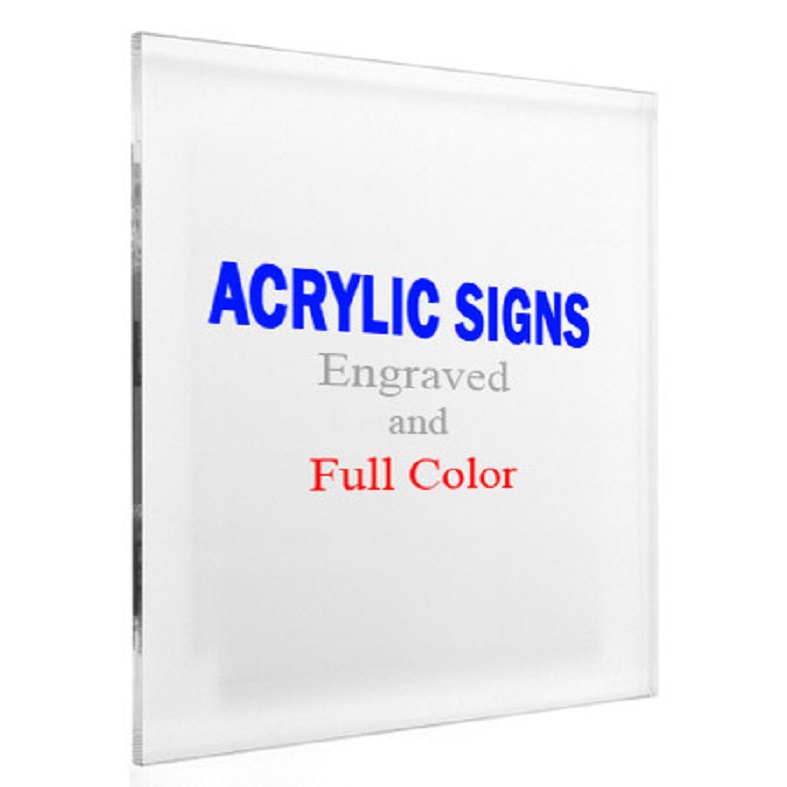 Color Rich Acrylic Sign 1