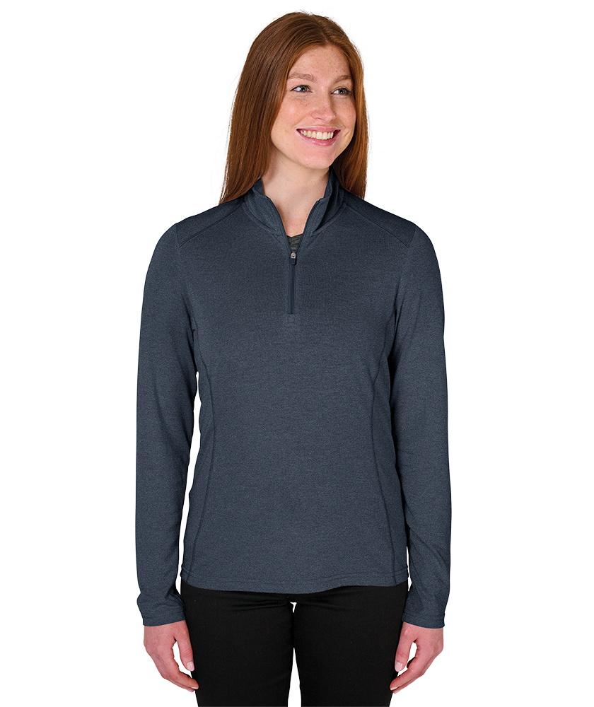 Women's Vista Tri-Blend Quarter Zip 5