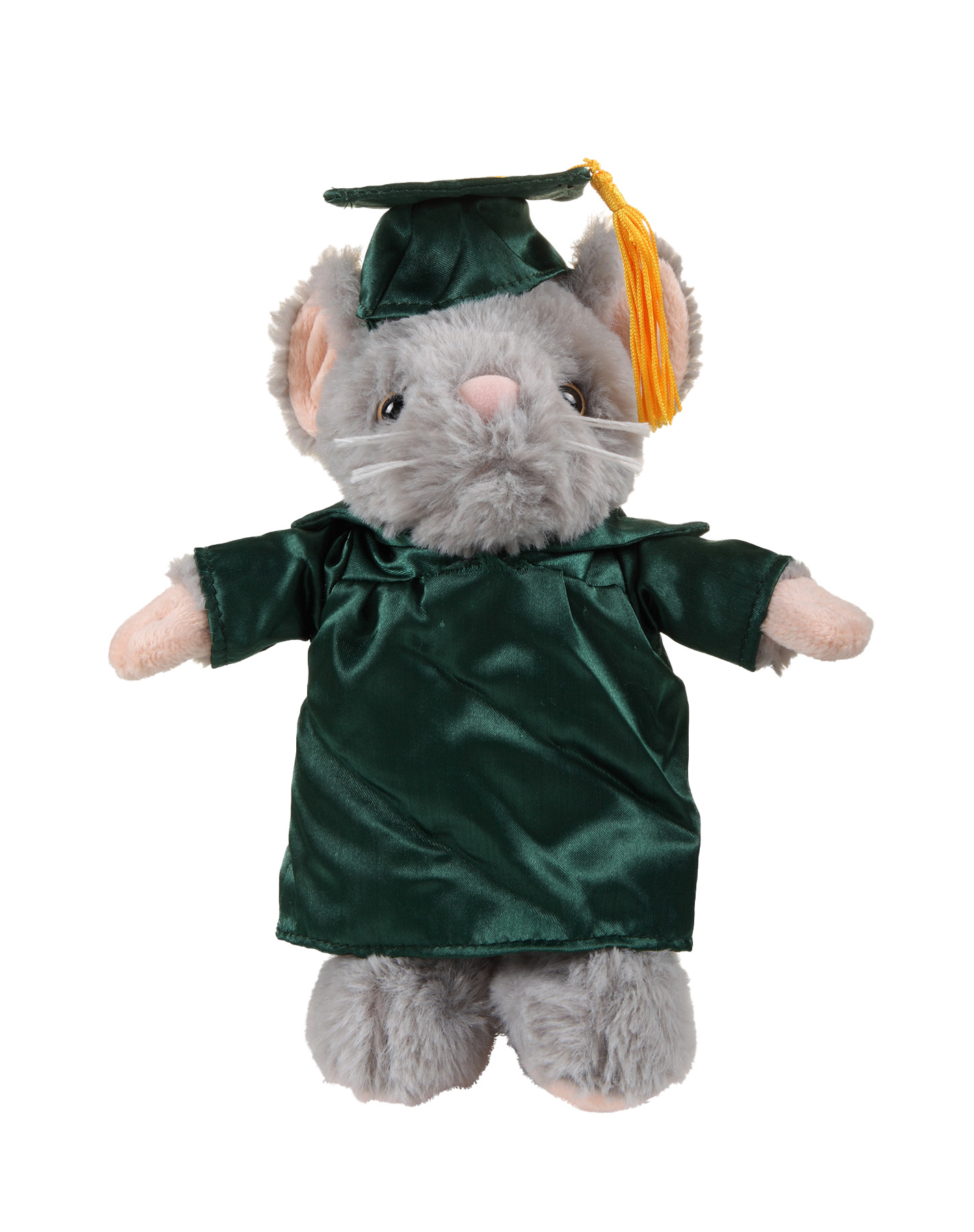 soft plush Mouse with graduation cap &gown 4