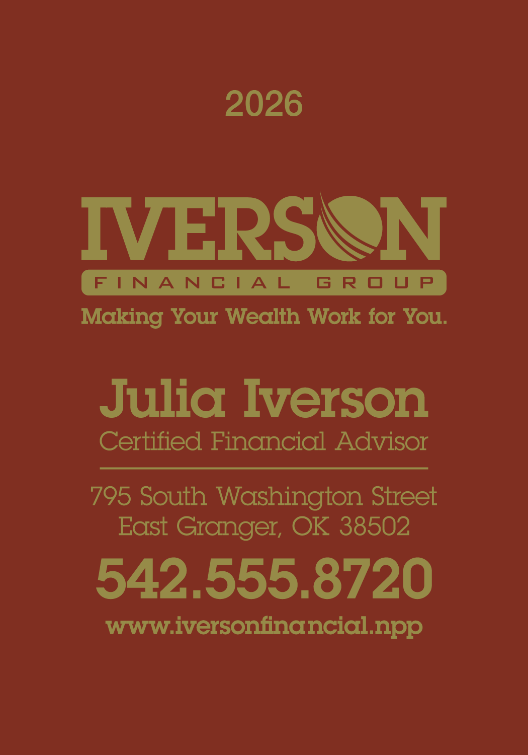 HotLine® Products Leatherette Planner 6