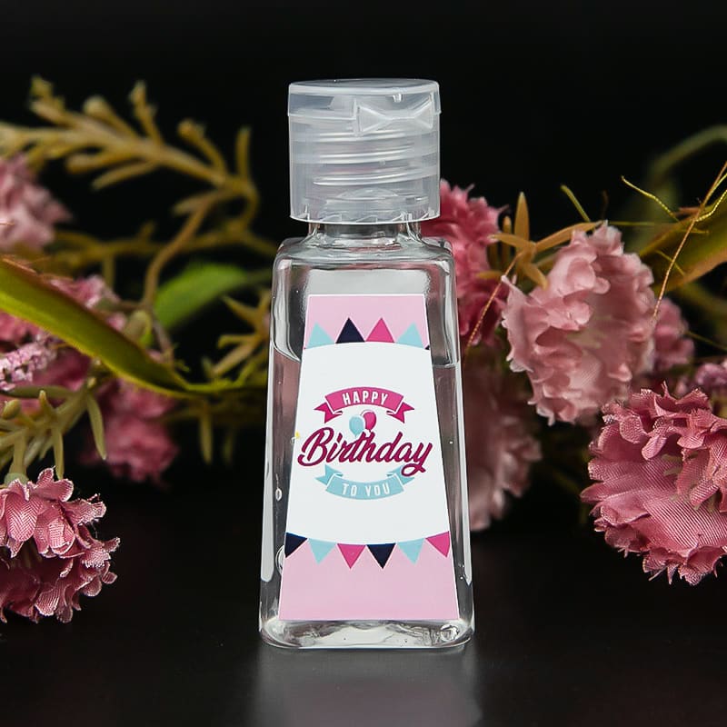 1oz Custom Hand Sanitizer Triangle Bottles 31