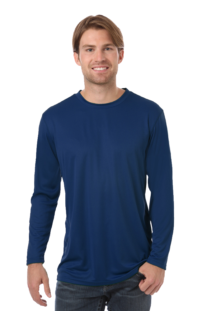 Adult Value Wicking L/S Tee 16
