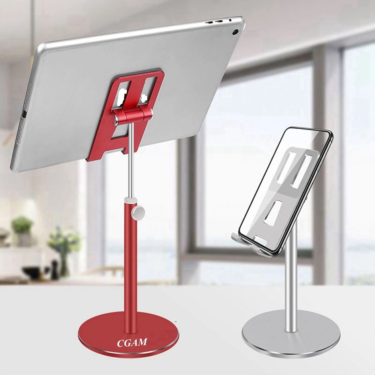 Aluminum Alloy Adjustable Tablet/ Phone Holder Stand 2