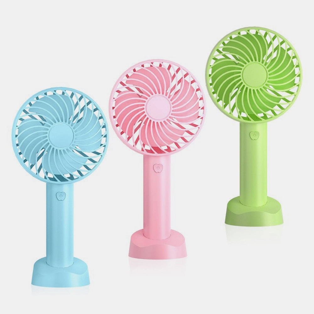 Travel Mini Handheld Fan with Phone Holder Base 7