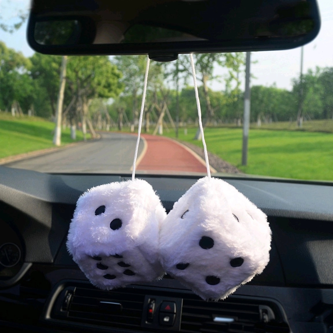 Square Hanging Couple Plush Dice 1