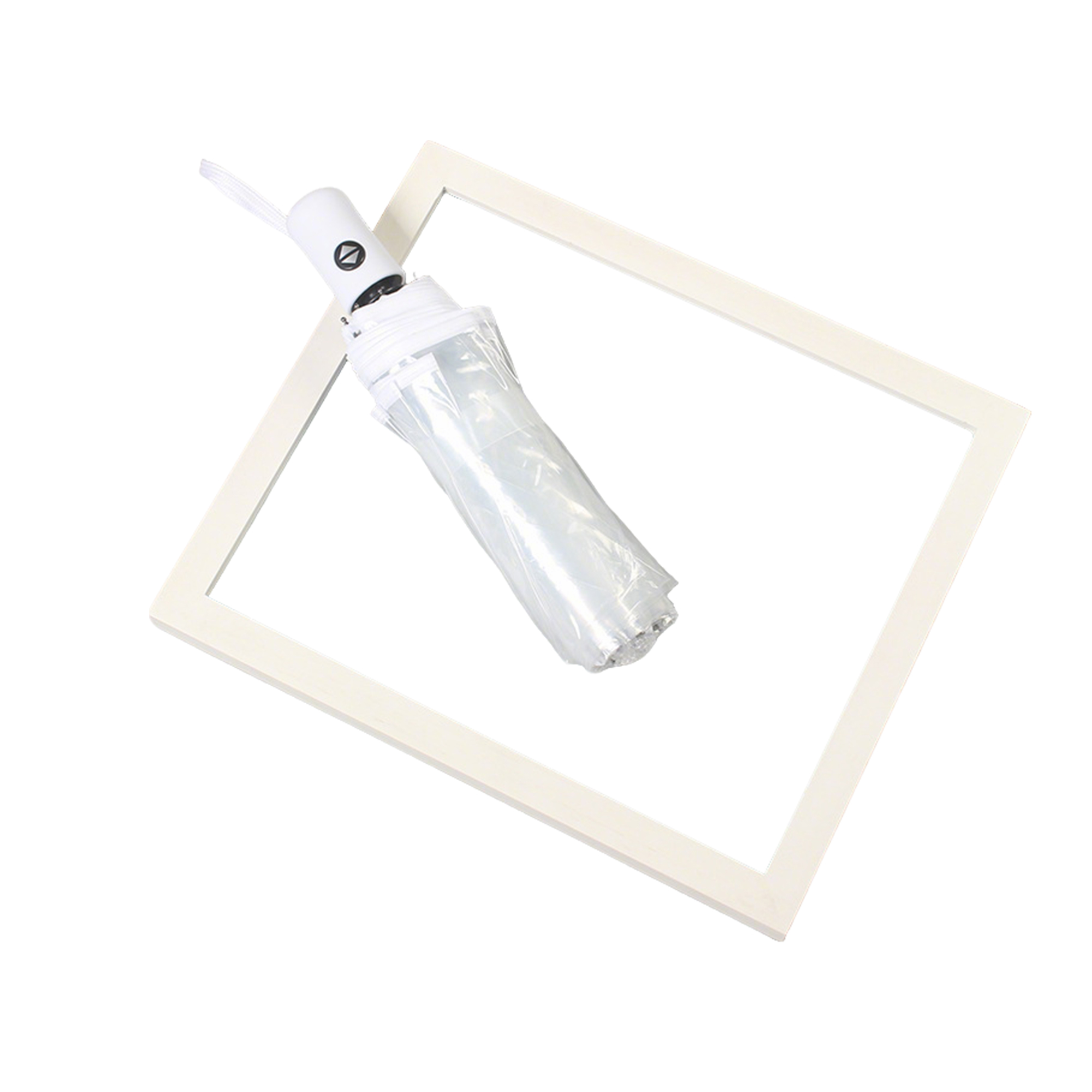 Automatic Transparent Umbrella With Push Button Handle 3