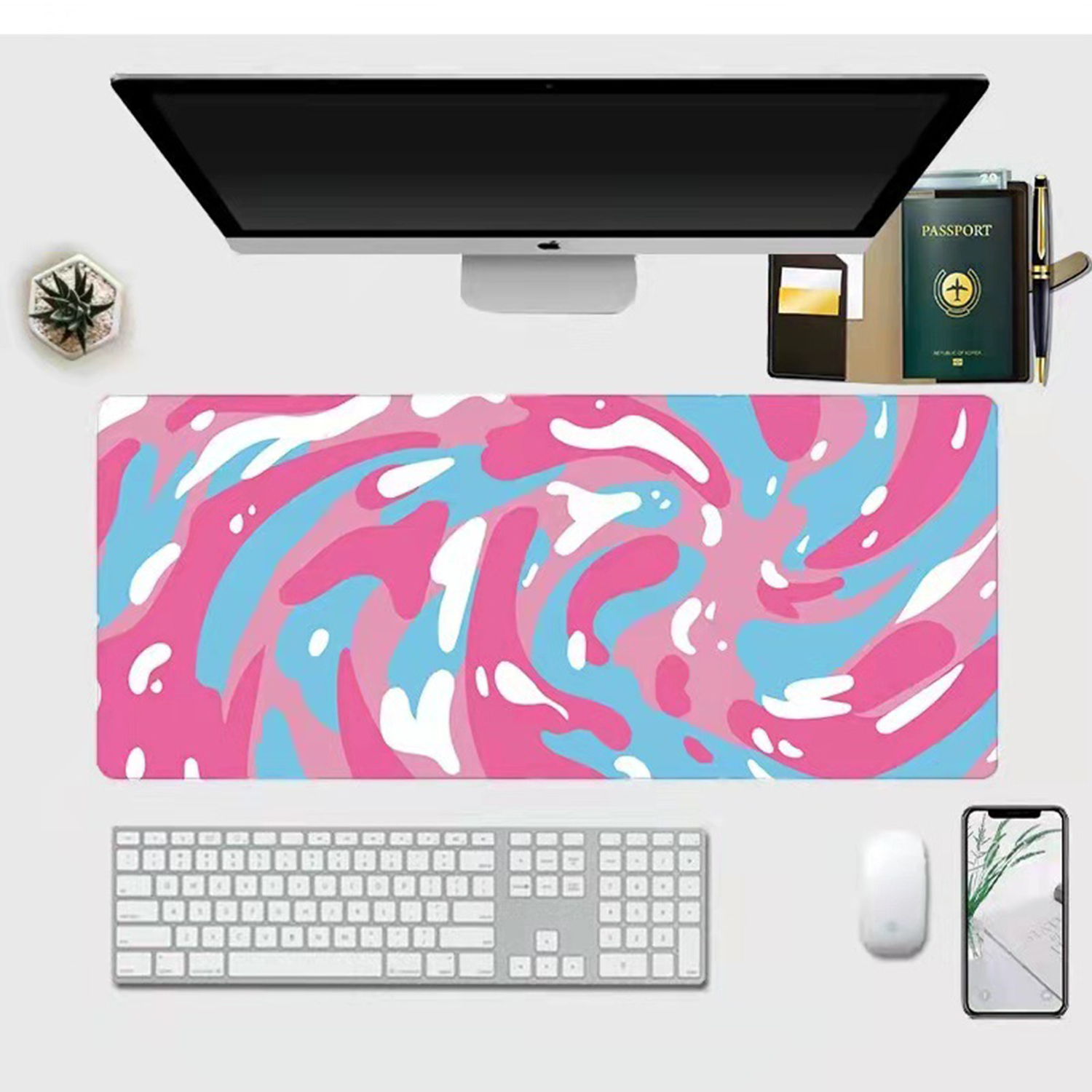 Camouflage Large Office Desk Gamer Keyboard Mat Mouse Pad 11